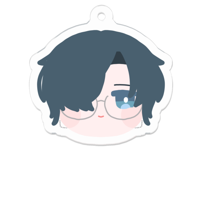 アクリルキーホルダー - 50 x 50 (mm)