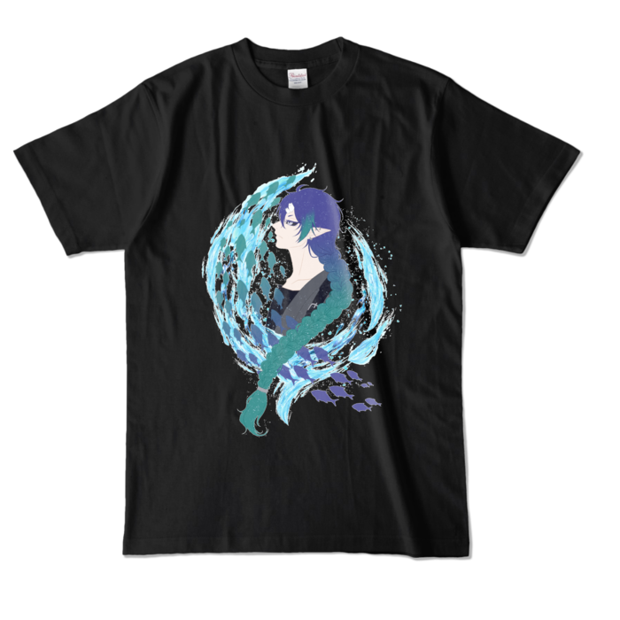 カラーTシャツ - L - ブラック (濃色)