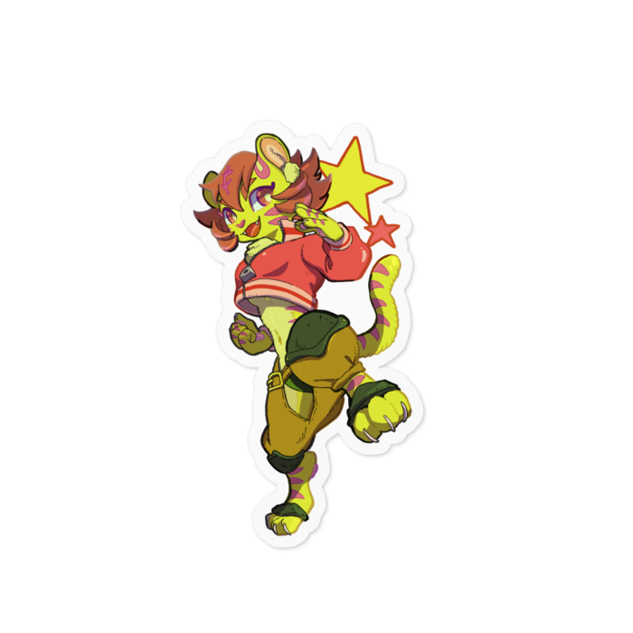 ステッカー - 100 x 100 (mm)