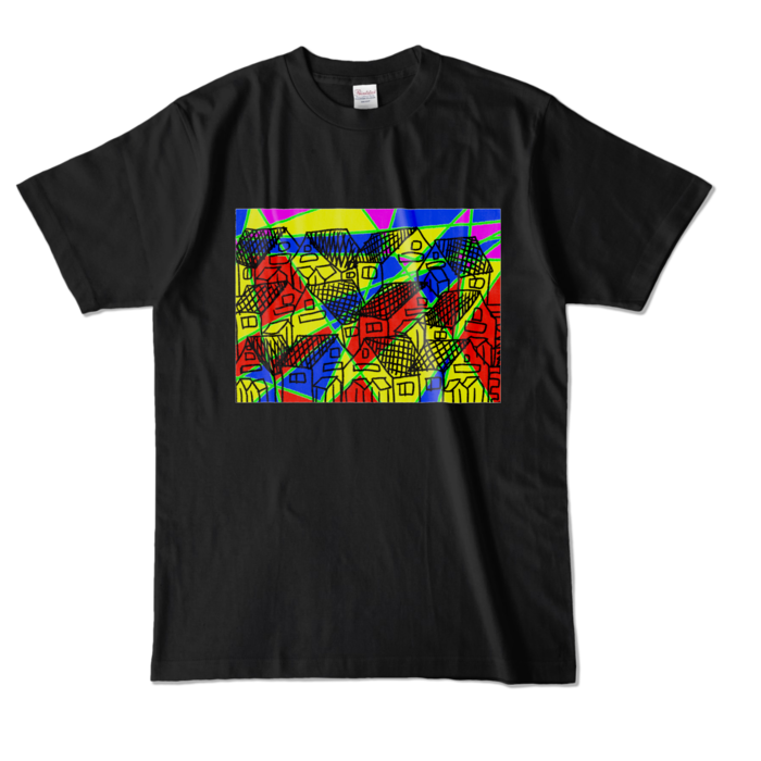 カラーTシャツ - L - ブラック (濃色)