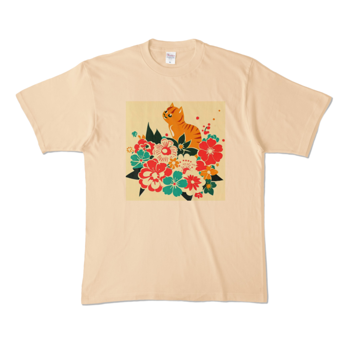 カラーTシャツ - XL - ナチュラル (淡色)