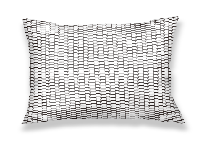 枕カバー - 43x63cm - 片面