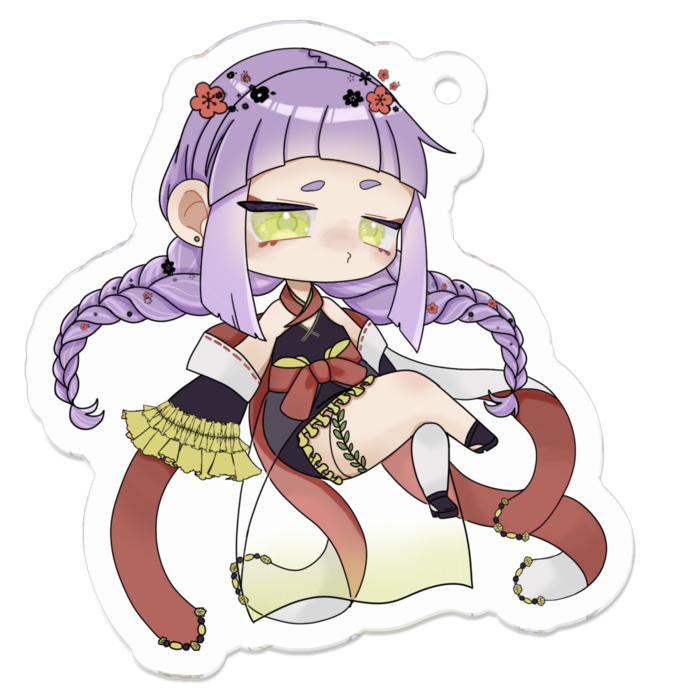 アクリルキーホルダー - 50 x 50 (mm)