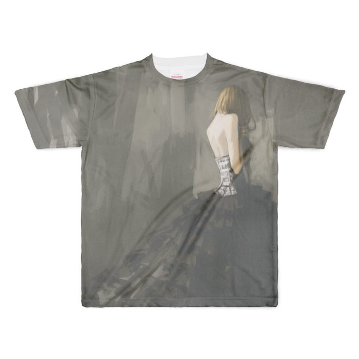 フルグラフィックTシャツ - XL - 両面印刷