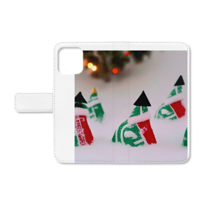 手帳型iPhoneケース - iPhone12 / 12 Pro - ストラップ穴 なし
