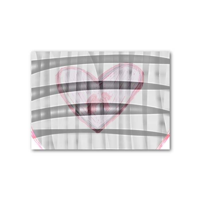 フォト風カード - 横 - 片面