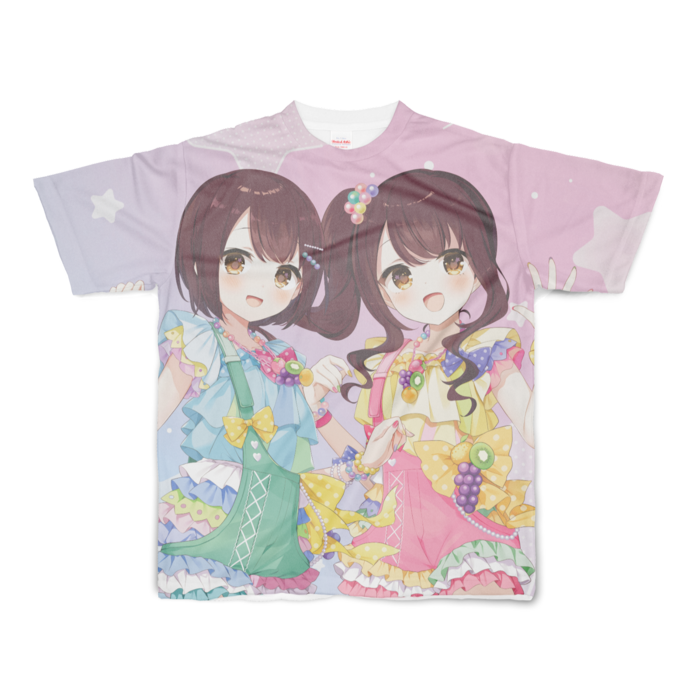フルグラフィックTシャツ - S - 正面印刷のみ