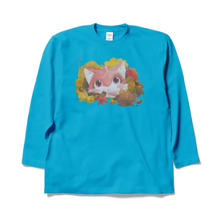 ロングスリーブTシャツ - XL - ターコイズ