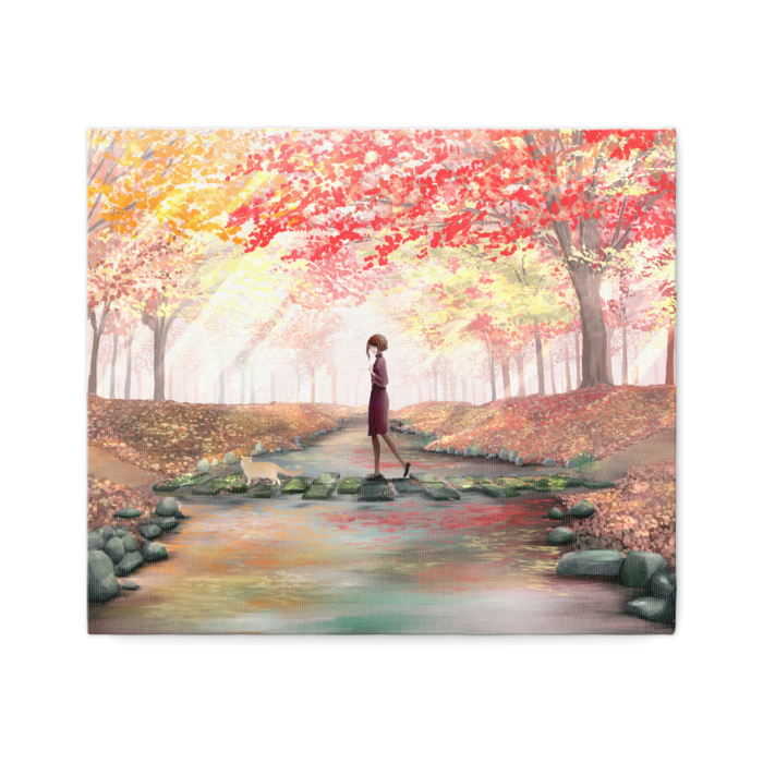 秋に浸ってキャンバス イシカワ ナオキ イカナ Booth Booth