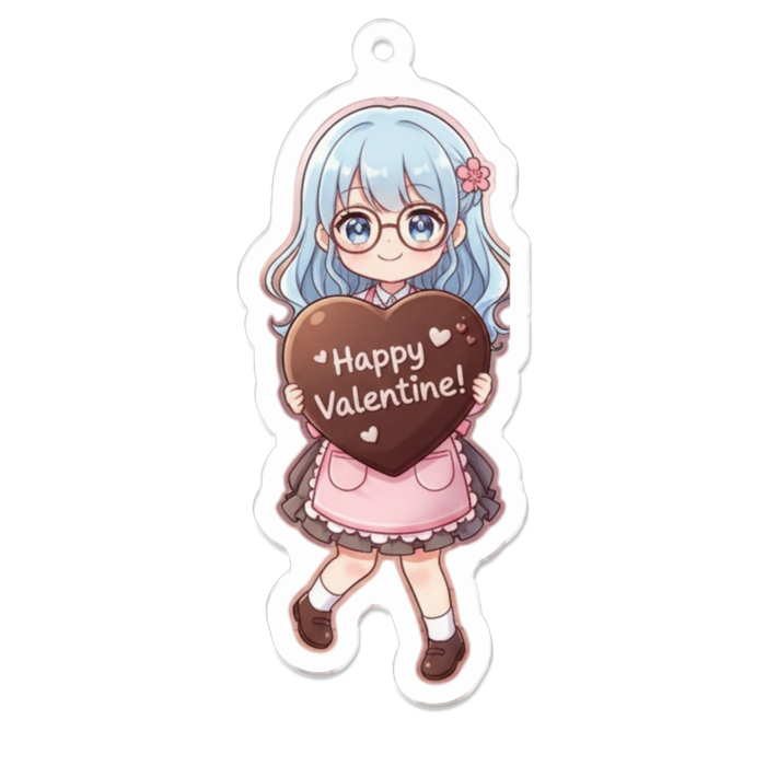 アクリルキーホルダー - 70 x 70 (mm)