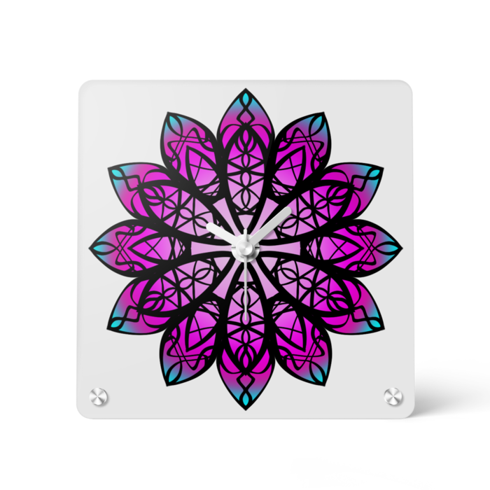 アクリル時計 - 150x150mm