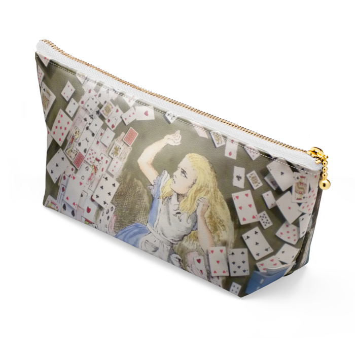 ポーチ - 長さ21.5cm / 高さ10cm - ホワイト