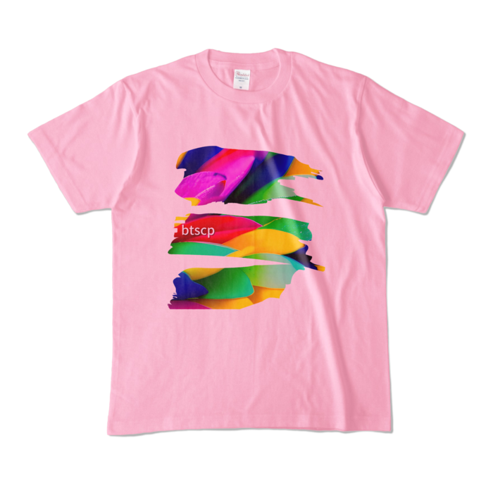 カラーTシャツ - M - ピーチ (淡色)