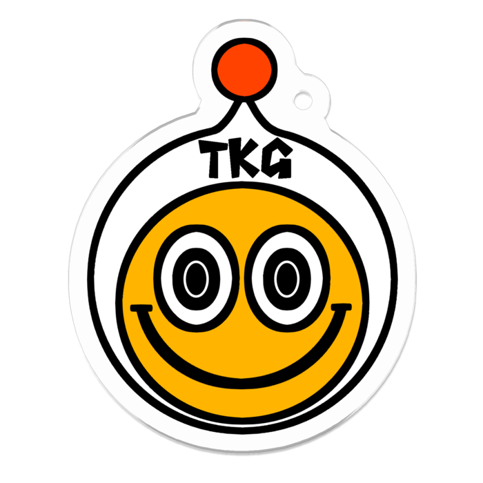 アクリルキーホルダー（コーティング） - 50 x 50 (mm)