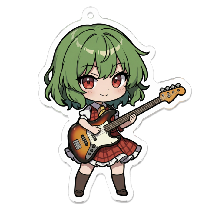 アクリルキーホルダー - 70 x 70 (mm)(キャラのみ)