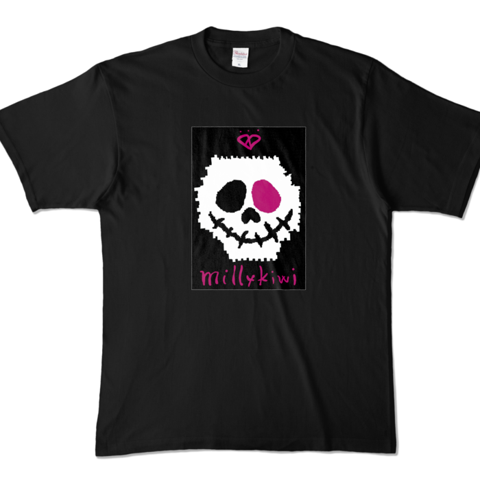 カラーTシャツ - XL - ブラック (濃色)