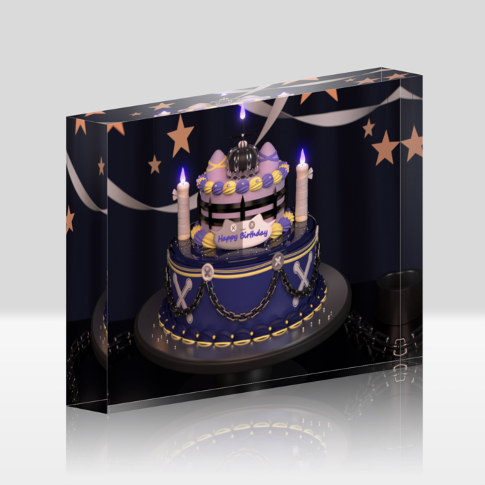 アクリルブロック - 148x100mm