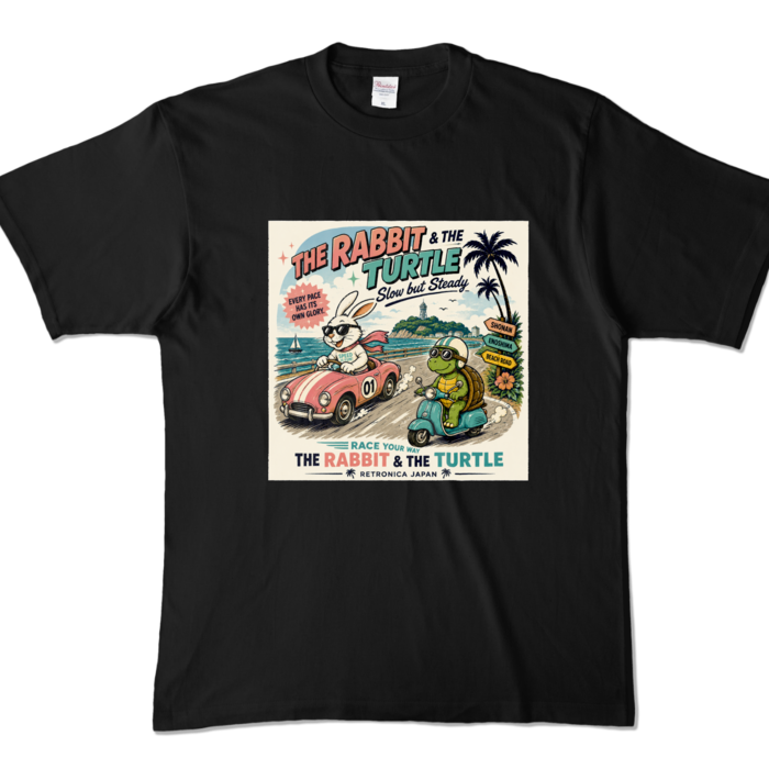 カラーTシャツ - XL - ブラック (濃色)