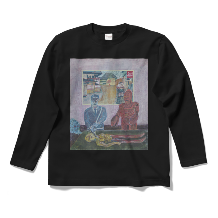 ロングスリーブTシャツ - S - ブラック
