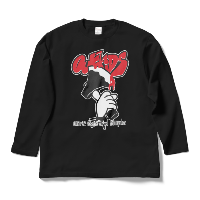 ロングスリーブTシャツ - L - ブラック
