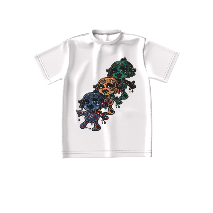 ビッグシルエットTシャツ - S - 両面