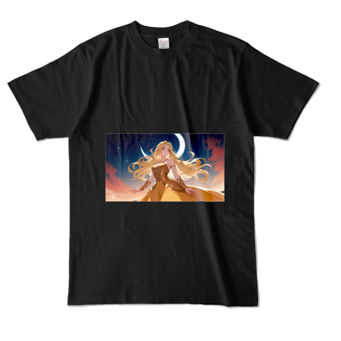 カラーTシャツ - L - ブラック (濃色)