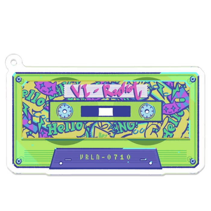 アクリルキーホルダー - 70 x 70 (mm)