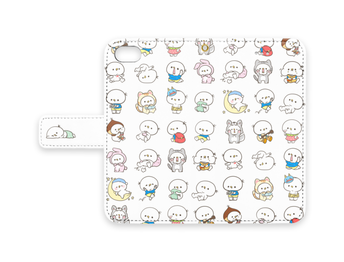 手帳型iPhoneケース - iPhone 8 / 7 - ストラップ穴 あり