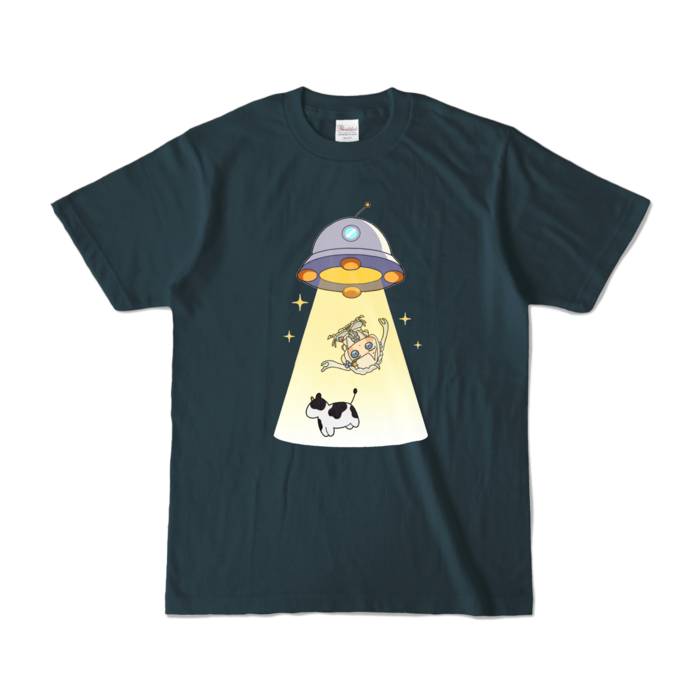 カラーTシャツ - S - デニム (濃色)