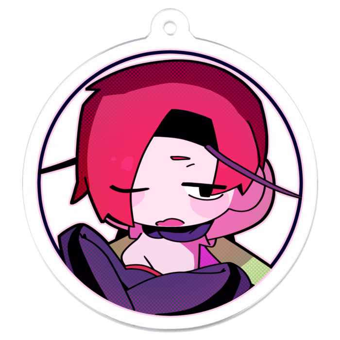 アクリルキーホルダー - 50 x 50 (mm)