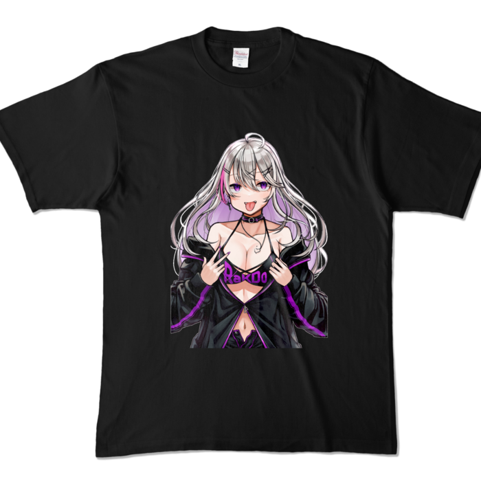 カラーTシャツ - XL - ブラック (濃色)