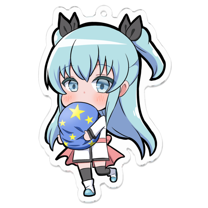 アクリルキーホルダー - 70 x 70 (mm)