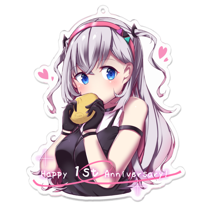 アクリルキーホルダー - 100 x 100 (mm)