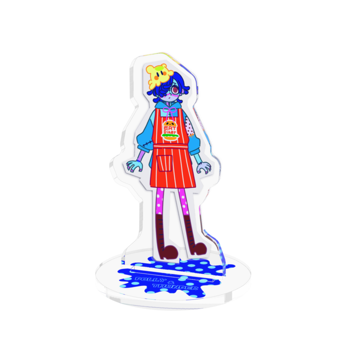 アクリルフィギュア(エプロン) - 70x70mm