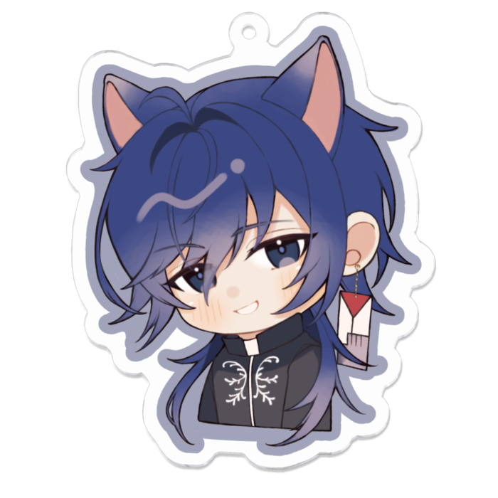 アクリルキーホルダー - 70 x 70 (mm)