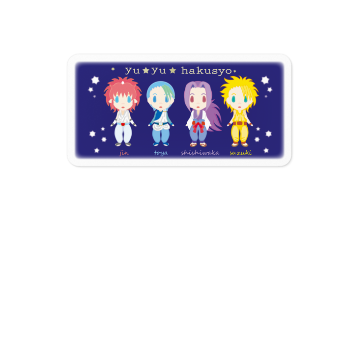 ステッカー - 100 x 100 (mm)