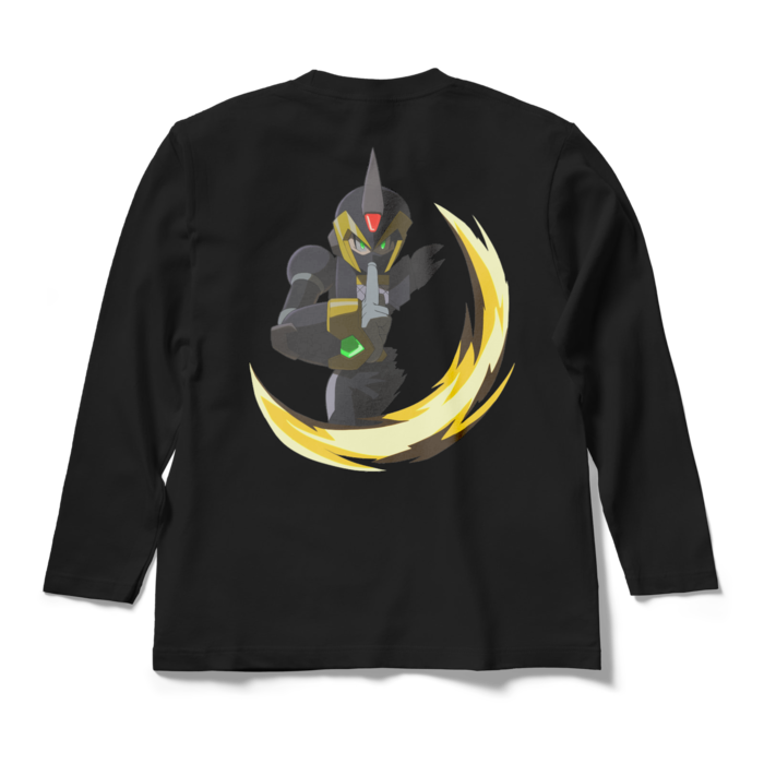 ロングスリーブTシャツ - M - ブラック