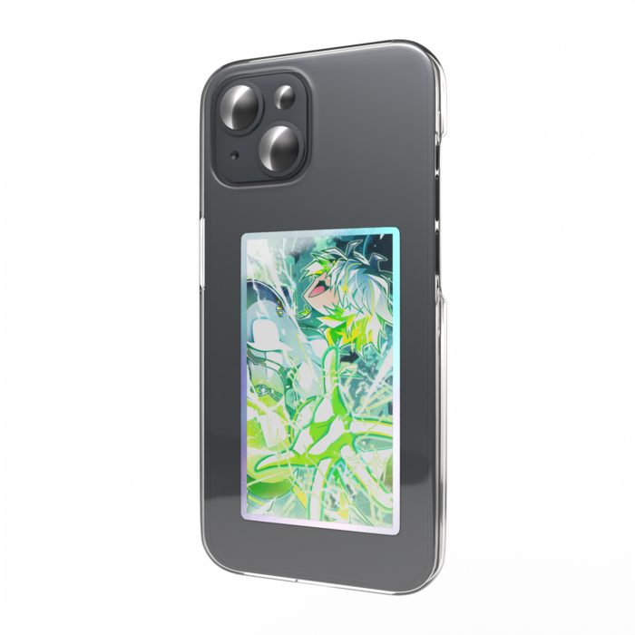 オーロラスマホステッカー - W55 × H91mm 以内