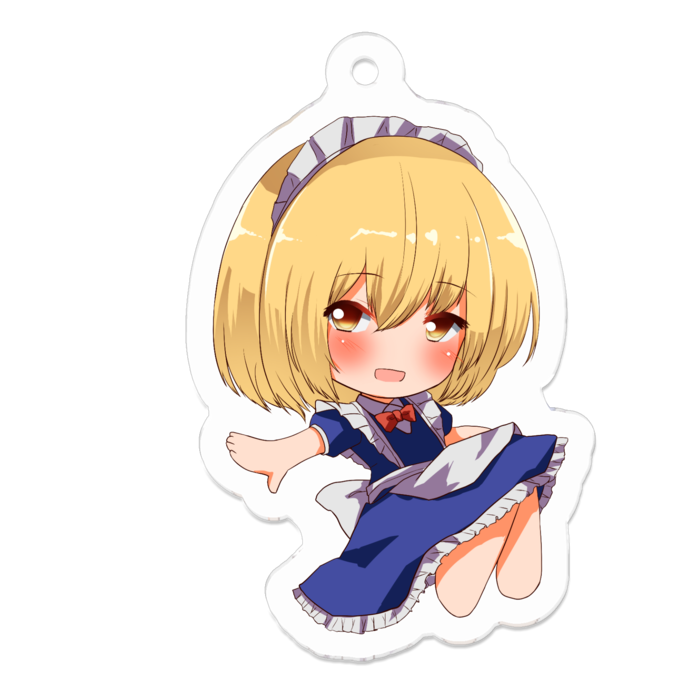 アクリルキーホルダー - 50 x 50 (mm)
