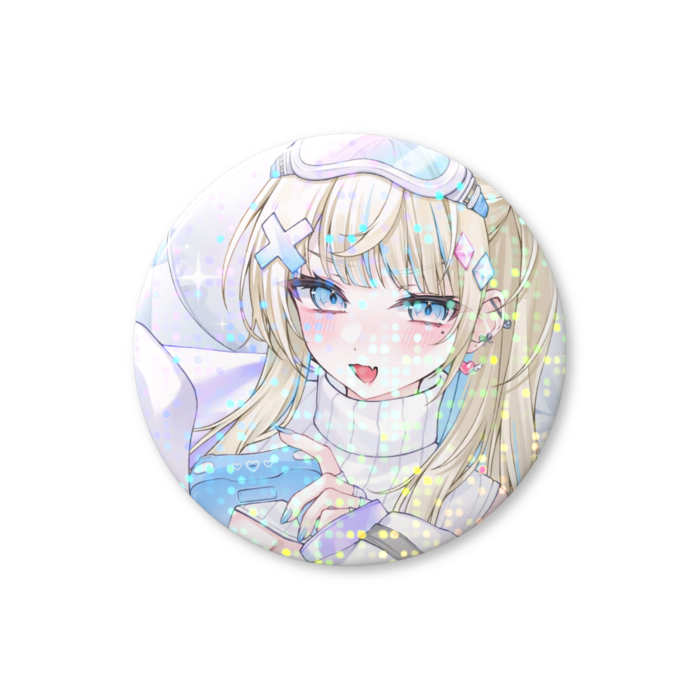 ホログラム缶バッジ - 32mm