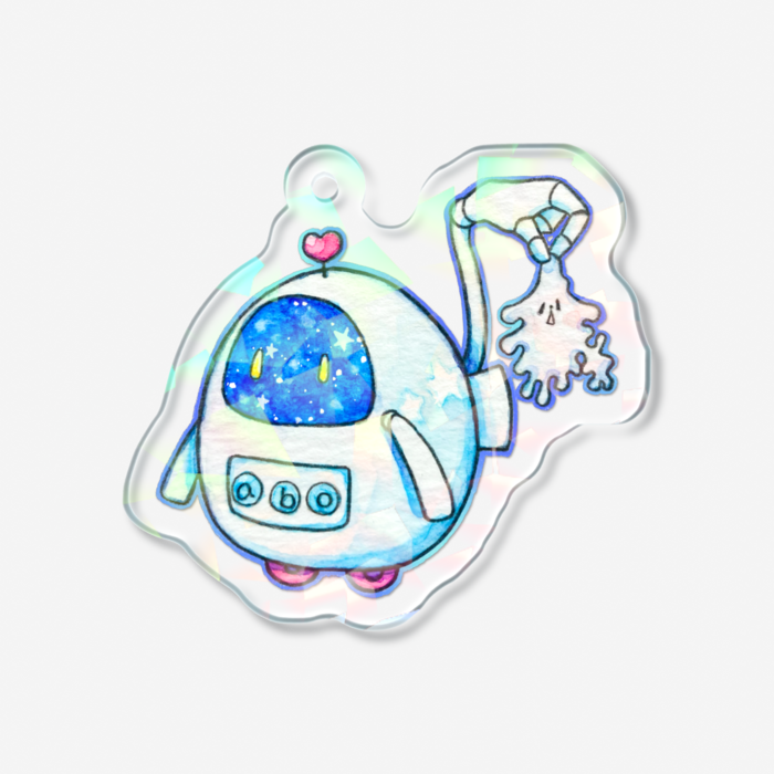 ホログラム(アボ) - 50 × 50mm