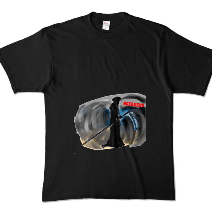 カラーTシャツ - XL - ブラック (濃色)