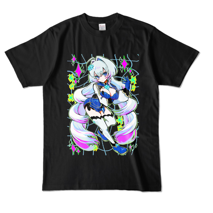 カラーTシャツ - L - ブラック (濃色)