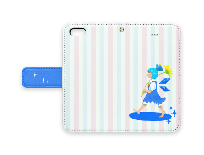 手帳型iPhoneケース - iPhone 5 / SE - ストラップ穴 あり