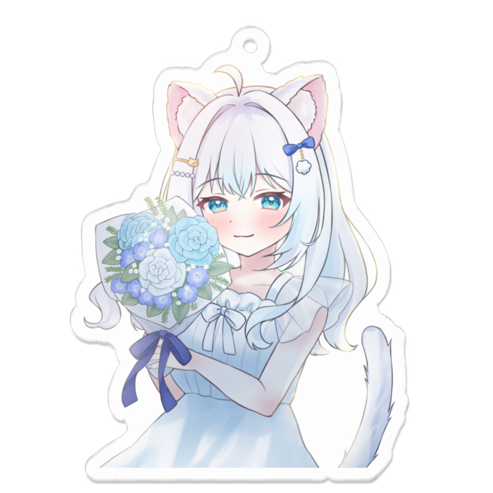 アクリルキーホルダー - 70 x 70 (mm)