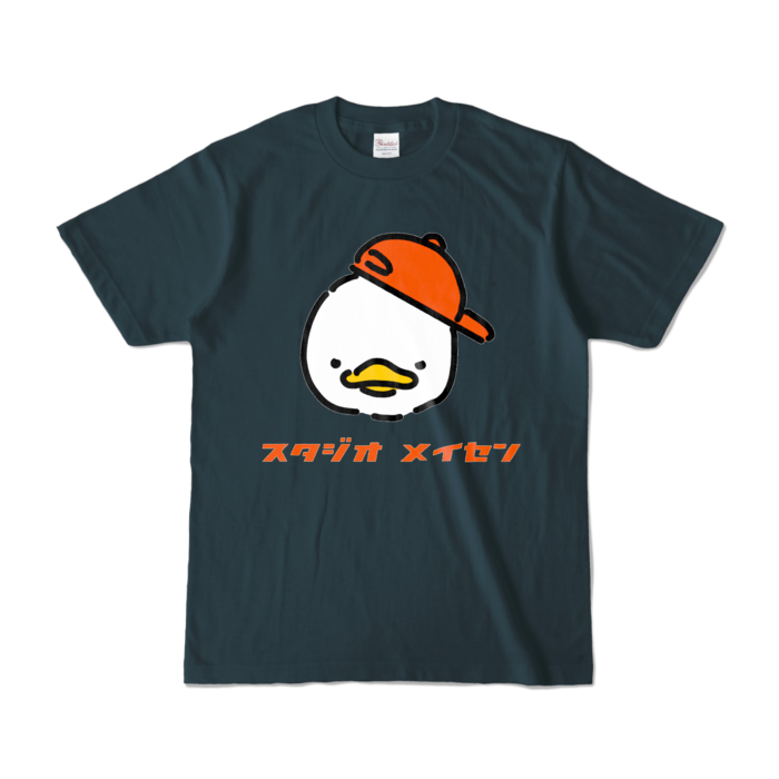 カラーTシャツ - S - デニム (濃色)