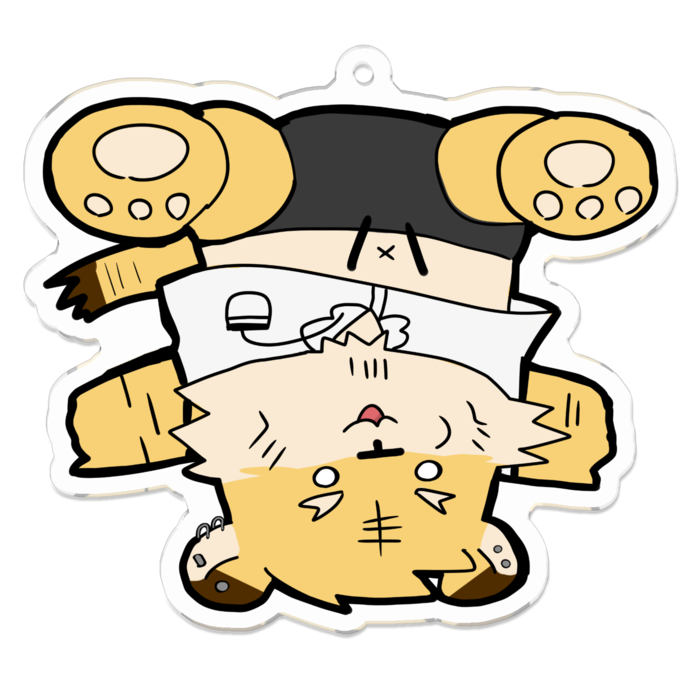 アクリルキーホルダー - 70 x 70 (mm)