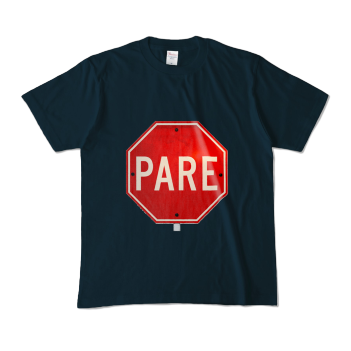 カラーTシャツ - M - ネイビー (濃色)