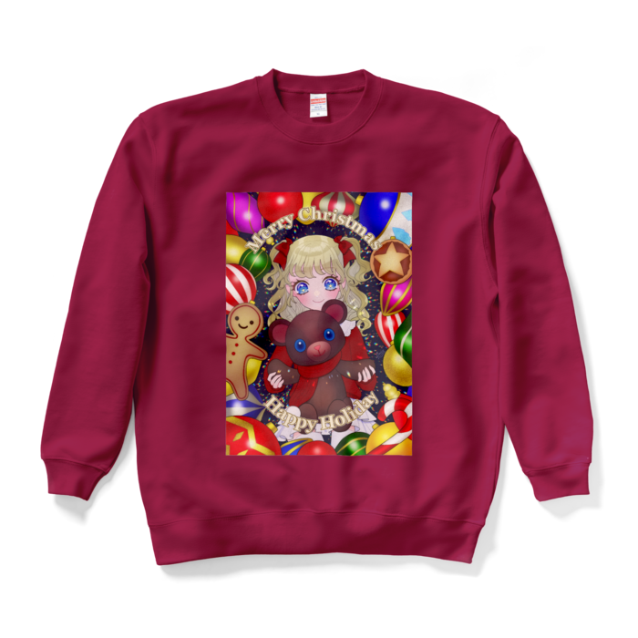 スウェット - XL - バーガンディ