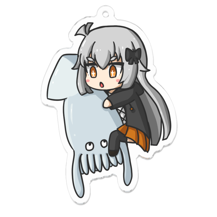 アクリルキーホルダー - 70 x 70 (mm)